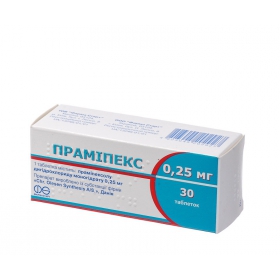 ПРАМИПЕКС табл. 0,25 мг №30