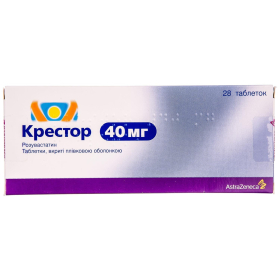 КРЕСТОР табл. 40мг №28