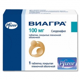 ВИАГРА табл. п/плен. оболочкой 100 мг №1