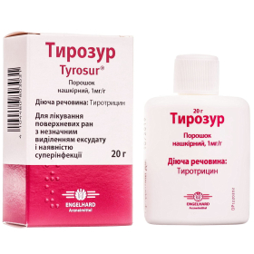 ТІРОЗУР порошок нашкірний 20г