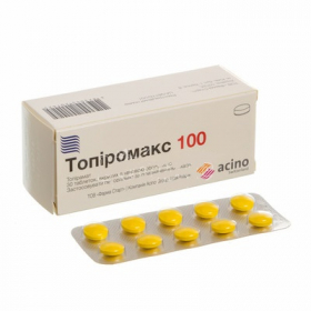 ТОПИРОМАКС 100 табл. п/о 100 мг №30