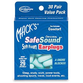 БЕРУШІ з пінопропілену Soft Foam Earplugs пара, Original SafeSound №2