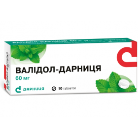 ВАЛИДОЛ-ДАРНИЦА табл. 60 мг контурн. ячейк. уп. №10