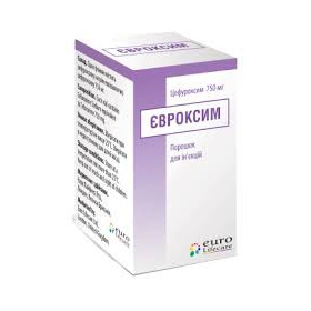 ЕВРОКСИМ порошок д/ин. 750 мг фл. №10