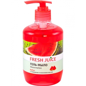 ЖИДКОЕ МЫЛО «FRESH JUICE» гель-мыло дозатор 460 мл, watermelon