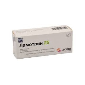 ЛАМОТРИН 25 табл. 25 мг блистер №60