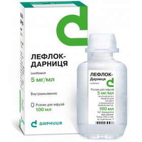 ЛЕФЛОК-ДАРНИЦА р-р д/инф. 5 мг/мл фл. 100 мл