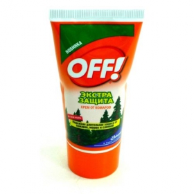 ОФФ OFF додатковий захист крем від комарів 50мл