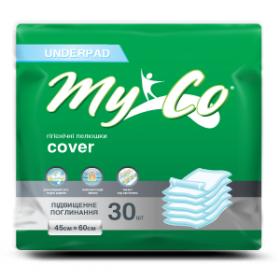 ПЕЛЮШКИ гігієнічні MyCo Cover 60*45см №30