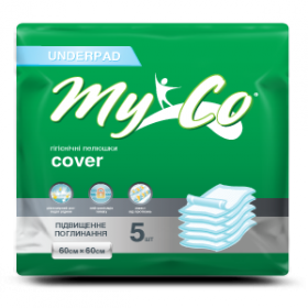 ПЕЛЮШКИ гігієнічні MyCo Cover, 60*60см №5