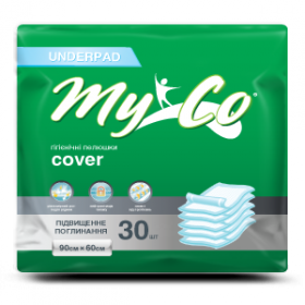 ПЕЛЮШКИ гігієнічні MyCo Cover 60*90см №30