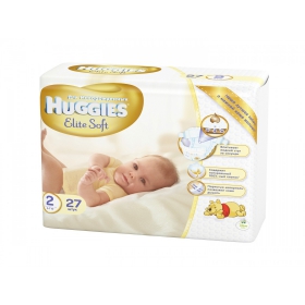 ПІДГУЗКИ дитячі HUGGIES ELITE SOFT розмір 2 №27