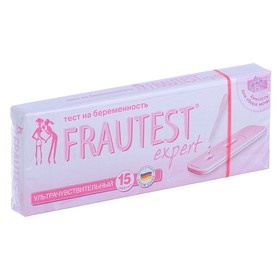 ТЕСТ для визначення вагітності ФРАУТЕСТ «FRAUTEST» тест-піпетка, expert, з ємк. для збору сечі