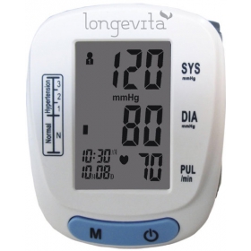 ТОНОМЕТР вимірювач автоматичний артеріального тиску ЛОНГЕВІТА «LONGEVITA» BP-201M