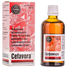 ЦЕФАВОРА капли орал. фл. 100 мл