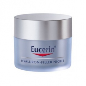 ЕУЦЕРИН «EUCERIN» гіалурон-філер крем проти зморшок нічний 50мл для усіх типів шкіри