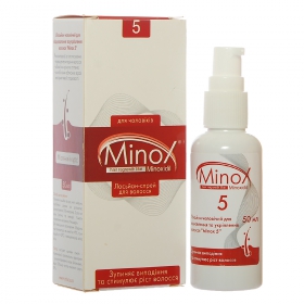 МІНОКС 5 лосьйон чоловічий для відновлення і зміцнення волосся MINOX 50мл