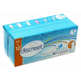 ПРОКЛАДКИ ГИГИЕНИЧЕСКИЕ ЖЕНСКИЕ DISCREET deo ocean breeze №60