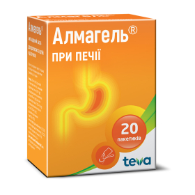 АЛМАГЕЛЬ сусп. оральн. пакетик 10 мл №20