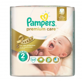 ПОДГУЗНИКИ ДЕТСКИЕ PAMPERS PREMIUM CARE mini №22