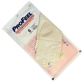 РУКАВИЧКИ хірургічні стерильні «ProFeel DHD Polyisoprene Powder Free» 7,5, н/прип.