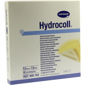 ПОВ'ЯЗКА поглинаюча медична HYDROCOLL THIN 7,5*7,5см