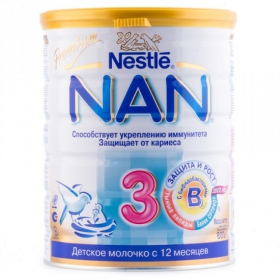 СУМІШ суха молочна НАН «NAN 3» 400г