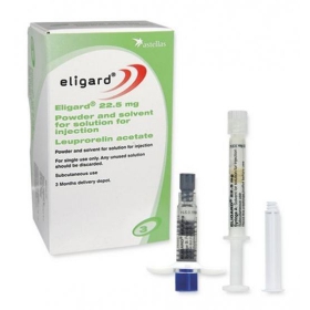 ЭЛИГАРД порошок для приготовления р-ра для подкожн. ин. 22,5 мг с растворителем