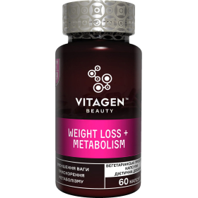 ВІТАДЖЕН VITAGEN WEIGHT LOSS+METABOLISM капс. №60