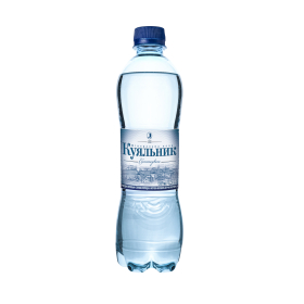 ВОДА мінеральна «КУЯЛЬНИК» п/е 0,5л сильногазована