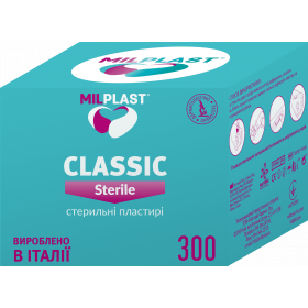 МІЛПЛАСТ класік стерильний пластир №300