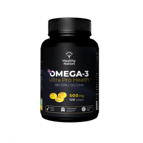 ОМЕГА-3 «HEALTHY NATION» капс. 500 мг контейнер №120