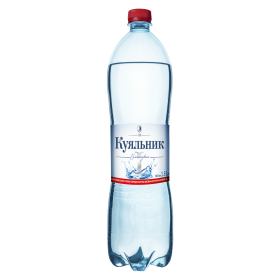 ВОДА мінеральна «КУЯЛЬНИК l» пляшка п/е 1,5л сильногазована