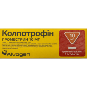КОЛПОТРОФИН крем вагинальный 1% 15г
