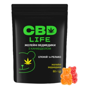 ЖЕЛЕЙНЫЕ МИШКИ С КАНАБИДИОЛОМ CBD 80г