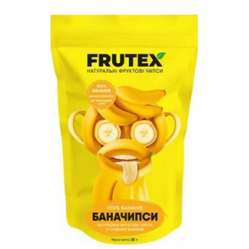 ЧІПСИ фруктові Frutex баначипси 30г