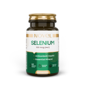 ВИТАМИНЫ жевательные NOVEL НОВЕЛ Селен 100мкг со вкусом мандарина №60