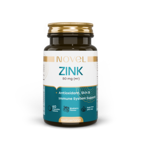 ВИТАМИНЫ жевательные NOVEL НОВЕЛ Цинк 50мг №60