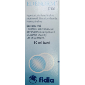 ЕДЕНОРМ ФРІ розчин офтальмологічний фл. 10мл