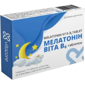 МЕЛАТОНИН ВИТА В6 Vitacore табл. №30